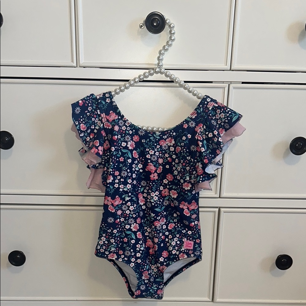 Ruffle Butts one piece swim size 2T